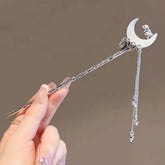 Lunivop Fashion Moon Tassel Hair Stick For Women Classic Star Hair Stick Cheongsam Hanfu Headwear Hair Accessories