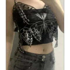 Lunivop Korean Commuter Summer New Women's Sleeveless Sling Color Spliced Bow Embroidery Sexy Slim Fashionable Casual Vests Tops