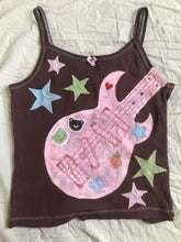 Lunivop Gothic Harajuku Hip Hop Constrast Color Summer Tank Top Y2k Aesthetic Cute All Match High Street Top American Fashion Punk Camis