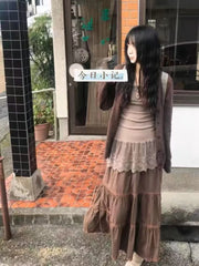 Lunivop Vintage Tank Tops Women Sleeveless Basic Patchwrok Camis Y2k Retro Tee Tops Streetwear Korean Style Chic Tanks Fashion