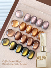 Lunivop 4Pcs 15ML Brown cat eye Nail Gel polish set Semi Permanent Nail Art Soaking UV LED Nail Salon DIY Nail Salon Gel
