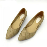 Lunivop Women's Pointed Toe Pumps Spring Autumn Shallow Slip On Women Low Heel Pumps Office Lady Casual Single Shoes