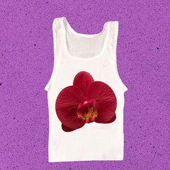 Lunivop Crop Tops Y2k Flower Vintage Top for Women 90s Vintage Clothes Women's Cropped Aesthetic Clothing Trashy 2000s Harajuku Woman