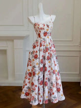 Lunivop 2025 Spring And Summer New Large Floral Print Romantic Women Dress Fitted Bodice Sleeveless Elegant Dresses Female