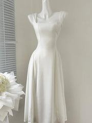 Lunivop Elegant Korean Fashion Summer Evening Party Red U-neck Sling Dress Lady Casual High Waist Sleeveless Strap Mini Dress for Women