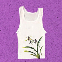 Lunivop Crop Tops Y2k Flower Vintage Top for Women 90s Vintage Clothes Women's Cropped Aesthetic Clothing Trashy 2000s Harajuku Woman