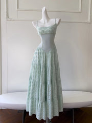 Lunivop New Item Fashion Women Party Long Dress Lace Patchwork Strapless Collarsilk Ribbon Female Suspender Dresses