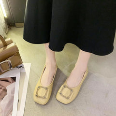 Lunivop Low Heel Elegant Shoes for Women Slip-on Moccasins Woman Flats Quick Delivery Trend with Discount Non Promotion Young Chic