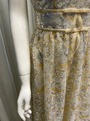 Lunivop Women's Evening Dresses Sequins Embroidered Sleeveless High Waist Elegant Party Sling Dress 2025 New Clothing