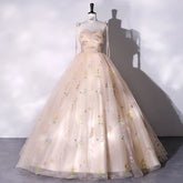 Lunivop Quinceanera Wedding Dresses Fashion Spaghetti Strap Floor-length Ball Gown Dress Sweet Embroidered Flowers Long Prom Dresses
