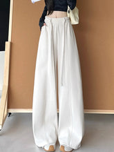 Lunivop High Waist Loose Wide Leg Casual Pants Women's Early Spring New Sle Knife Loose Fit Trousers Slimming Spor Pants