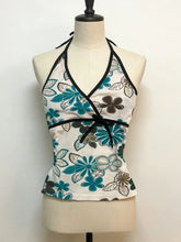 Lunivop New Vintage Vacation Fresh Sling Vest All-match Slim Waist Spice Girls Camis Halter Print Pure Desire Trendy Moda Tanks