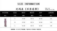 Lunivop Chic Two-tone Purple Women Midi Dress Spaghetti Strap Square Neck Bodycon Slim Fit Vestidos Summer Lady Daily Streetwear