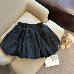 Lunivop Polka Dot Bud Casual Femme Pantalones Ball Gown Short Korea Chic Shorts for Women Slim Exquisite Elegant Casual Pantalon