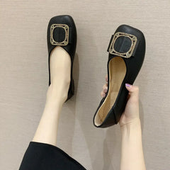 Lunivop Low Heel Elegant Shoes for Women Slip-on Moccasins Woman Flats Quick Delivery Trend with Discount Non Promotion Young Chic