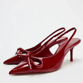 Lunivop Summer High Heel Women Sandals Shoes Fashion Shallow Butterfly-knot Shoes Elegant Wedding Party Shoes