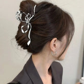 Lunivop Metal Bow Hair Claw Clips For Women Girls Clamps Korea Geometric Grab Large Metal Hairpins Barrettes Fashion Hair Accessories