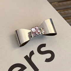 Lunivop Y2K Pink Rhinestone Butterfly Bow Star Heart Hairpins Barrettes Women Korean Fashion Kpop Hair Clip Accessories