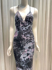 Lunivop Fashion Women Dress Sleeveless V Neck Backless Butterfly Female Summer Beach Vacation Party Dresses New Tide