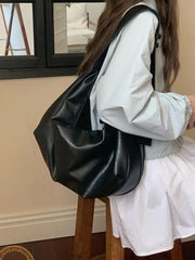 Lunivop Women's Retro Commuter Casual Single Shoulder Crossbody Tote Bags Soft Leather Large Capacity Hobos Bag