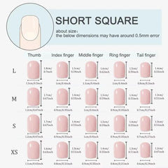 Lunivop 10pcs Cute Lace French Bow Handmade Almond French Press on Nails Simple Nails Full Cover Wearable False Nails