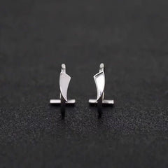 Lunivop Trendy Stainless Steel Punk Fake Piercing LIps Nose Wrap Lip Rings Unisex Nose Ring Women Men Tusk Body Jewelry