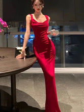 Lunivop Sexy Halter Spaghetti Lady Long Dresses Women's Elegant Solid Maxi Dress Bowknot Lace-up Girl Backless Female Party New