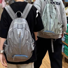 Lunivop Trendy Double-oulder American Embroidery Bapa Large Capaci Women's Bag New Sle Iuencer Casual Polyester