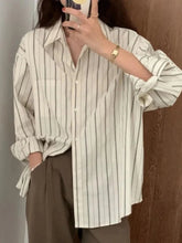 Lunivop Striped Women Shirts Spring Long Sleeve Women Shirts Loose Button Up Chic Ladies Shirt Fashion Korean Casual Female Tops