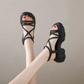 Lunivop Open Toe Outdoor Daily High Quality Ladies Shoes Summer Offers Sales Original Comfortable Chic and Elegant Women's Sandals