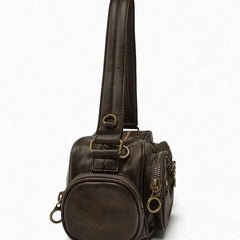 Lunivop Vintage Brown Handbag Purse Women New Hot Girls Leather Soft Pocket Y2k Bags Ladies Retro Shoulder Bag 2025 Aesthetic