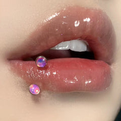 Lunivop 1PC Stainless Steel 16G Flash Gem Horseshoe Barbell Ear Tragus Cartilage Helix Barbell Ring Snug Daith Piercing Jewelry