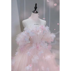 Lunivop Pink Strapless A Line Korea Wedding Dresses Women Prom Long Evening Party Gown Wedding Photos Shoot Bride Gown Customized