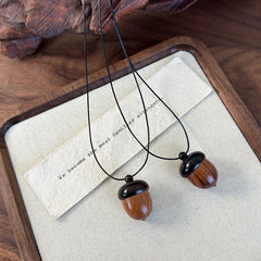 Lunivop Vintage Fruit Pendant Necklace for Women Design That Can Open Sweater Chain Ethnic Style Accessories