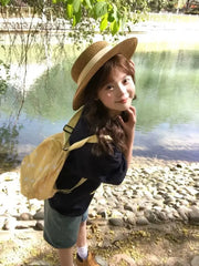 Lunivop Women T Shirts Cartoon Dog Vintage Short Sleeve Loose Fashion O Neck Y2k Tops Female Casual Tshirt Sweet Funny Chic