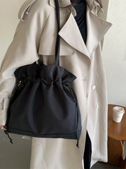 Lunivop Laid-ba Sle Large Nylon Buet Bag Women's Winter Faion Simple Korean Version Casual Leisure Tote Bag Soft oulder Han...