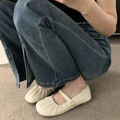 Lunivop New Women Shoes Comfort Soft Sole Shoes for Women Retro Flats Korean Style Fashion Mary Jane Single Shoes Zapatos De Mujer