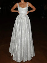 Lunivop Sexy Backless Bright Silk Shiny Women Maxi Dress Spaghetti Strap Evening Dress Female Spring Slim Casual Party Clubwear