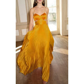 Lunivop Fashionable and sexy camisole dress for women new backless solid color strapless dress full body dress party evening dress