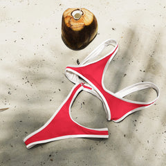 Lunivop Patchwork Bikini Women 2025 Sexy Swimsuit Female Swimwear Bandeau Biquini Push Up Swimming Suit Beachwear Bathing Suit Outfits