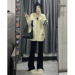 Lunivop Korean Black Flare Jeans Women Vintage Y2K Denim Pants High Waist Slim Fit Stretch Tall and Thin Casual Solid Lady Trousers