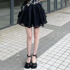 Lunivop French Women's New Fashion Vintage Small Hollow Heeled Single Shoes