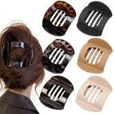 Lunivop Fashion Leopard Flat Hair Claws Clamp Plastic Duckbill Hair Clip for Women Girls Hairpin Ponytail Styling Tools Hair Accessories