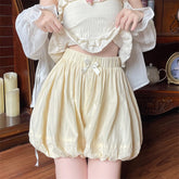 Lunivop Japanese Sweet All-match Lolita Skirt for Women Summer High Waist A-line Faldas Mujer New Flower Bud Pants Skirts