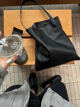 Lunivop Commuting Denim Cloth Casual Canvas Shoulder Crossbody Bag Causal Backpack black bag