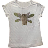 Lunivop Funny cats Print Gothic Emo Crop Tops Streetwear Aesthetic Grunge Baby Tee Vintage Women Casual Short Sleeve T-Shirts Y2k Tops