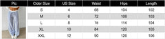 Lunivop New Fashion Casual Women's trousers Spring and Autumn High Waist Striped Loose Wide Leg Pants