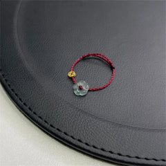 Lunivop New Trendy Simple Flower Coins Adjustable Woven Rope Ring for Women Niche Design Wealth Ring Cool Party Jewelry Gifts