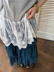 Lunivop Korean Fashion Sweet Lace Patchwork Tank Top 2025 Summer New Camisole Vest for Women Y2k Sexy Slim Fit Black Tops Mujer