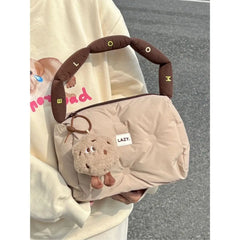 Lunivop Harajuku Cute Pillow Y2k Bags Women New Autumn Winter Soft Chic Casual Handbag Ladies Vintage Shoulder Bags Aesthetic